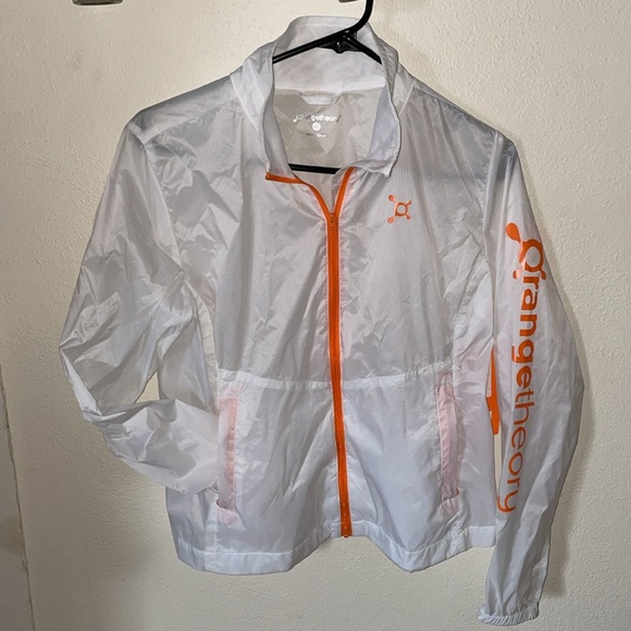 NWT Orange Theory Fitness OTF windbreaker jacket sz XS - Picture 2 of 7